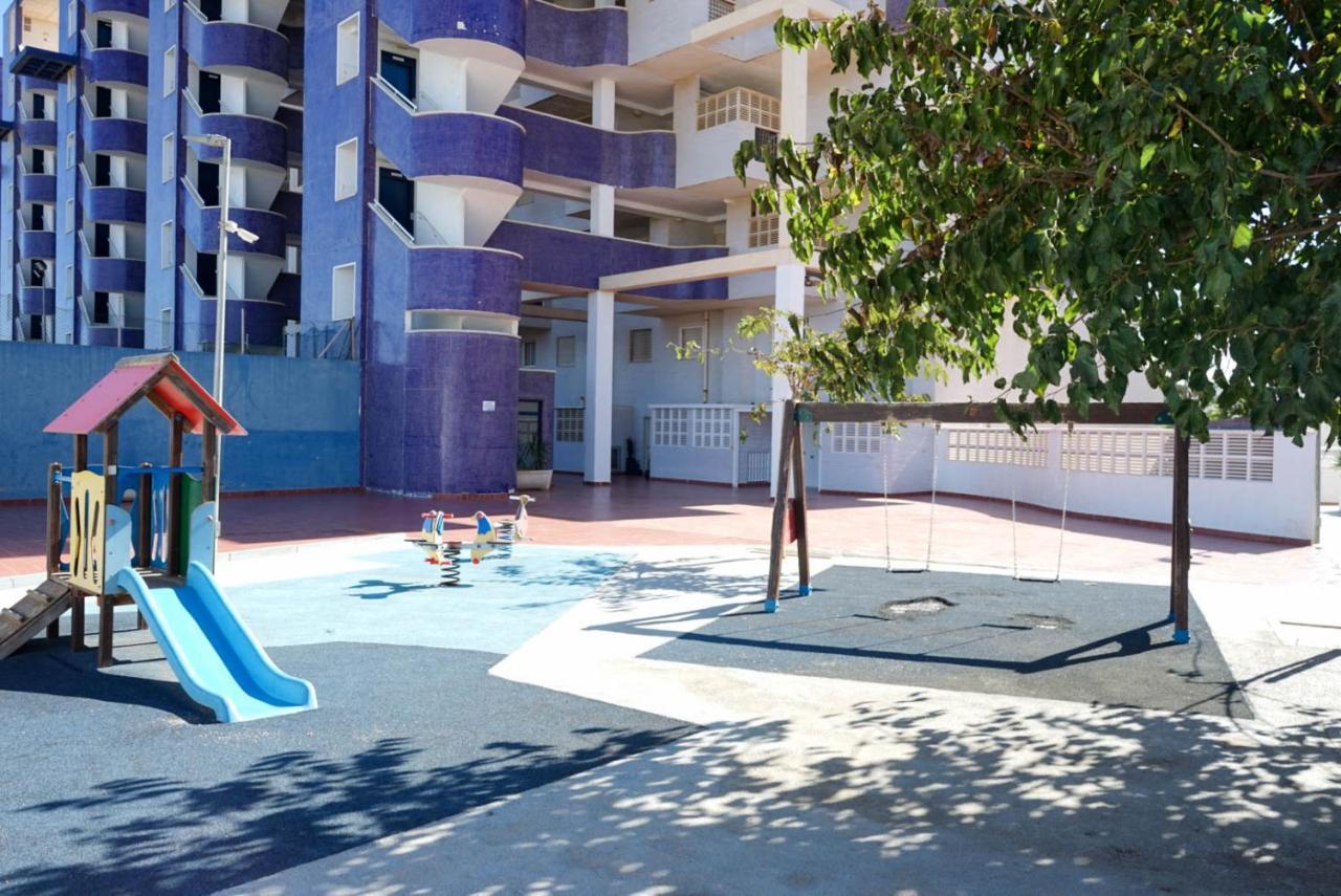 Bonito Apartamento Ideal Para Familias Con Piscina Y Pista De Padel En Roquetas Roquetas de Mar Buitenkant foto