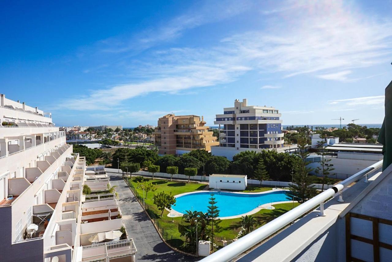 Bonito Apartamento Ideal Para Familias Con Piscina Y Pista De Padel En Roquetas Roquetas de Mar Buitenkant foto